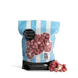 Red Velvet Gourmet Popcorn | 11 Cups Total | Made From Scratch, Made in USA, & GMO-Free | Great as a Snack, Gift, Thank You, & Movie Night - (25.01oz Total)