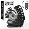 Camper Van Accessories,Camping Essentials,6 Pieces Space Saving Kitchen Accessories Vanilla