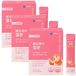 Hemocare iron plus iron supplement for pregnant women, 3 boxes, 10 servings / 헤모케어철분 플러스 여성 임산부 철분영양제, 3박스, 10회분