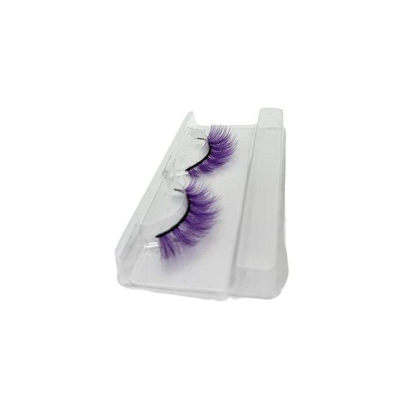 Alluring Synthetick Mink Lashes Reusable Strip False Eyelashes Hand-made Cat-Eye,