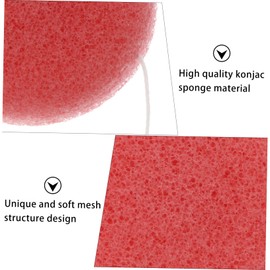 IWOWHERO 6 Pack Gentle Cleanser Facial Sponges Natural Face Exfoliator for Women