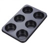 Royal Cuisine Nonstick Muffin Pan for Baking - Large 6-Cup