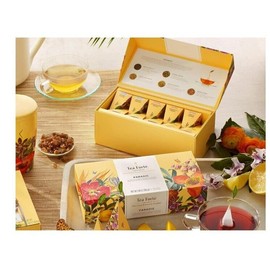 TEA FORTE, "Paradis" Tea Tasting Assortment Presentation Box of 20 Tea Infusers