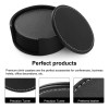 Dolores Porta Vasos Tazas Universal Mesa Moda Curpiel Elegantes 7pc