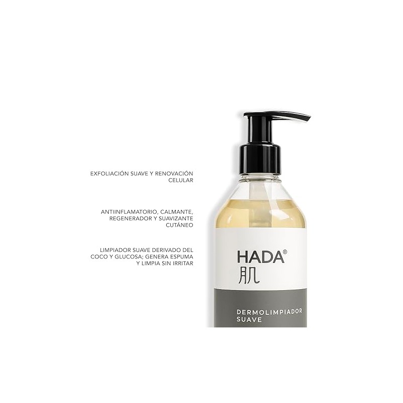 Hada Skincare Dermolimpiador Limpiador Facial Ácido Glicólico Control Sebo Limpieza