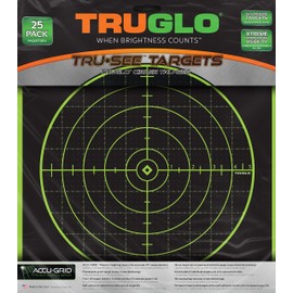 TRUGLO TRU-SEE 100-Yard Reactive Splatter Target, 6-Pack