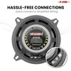 5 CORE 2 Way 5 Inch Car Stereo Speakers 350W