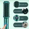 Cordless Hair Straightening Curling Brush Evenly Quickly Heating USB Rechargeable