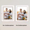 Vasemouh Elegant Single Glass Picture Frame for 13 x 18/15