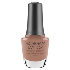 Morgan Taylor Nail Lacquer Fall Collection: Plaid Reputation (Wool You Love Me?) Brown Nail Polish, Finger Nail Polish, .5 ounce