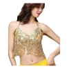 Brasier Bellydance Top De Lentejuelas Danza Árabe Adulto