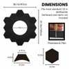 Self-Adhesive Dart Board Wall Protector, 18 PCS Hexagonal Dartboard Surround