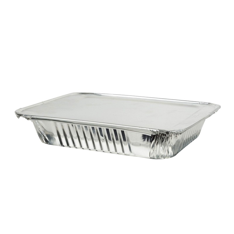 Jetfoil Aluminum Foil Pan with Lids | Half Size Deep