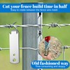 KFHENSOMR Fence Wire Twister for T Post Clips, 2pcs Wires