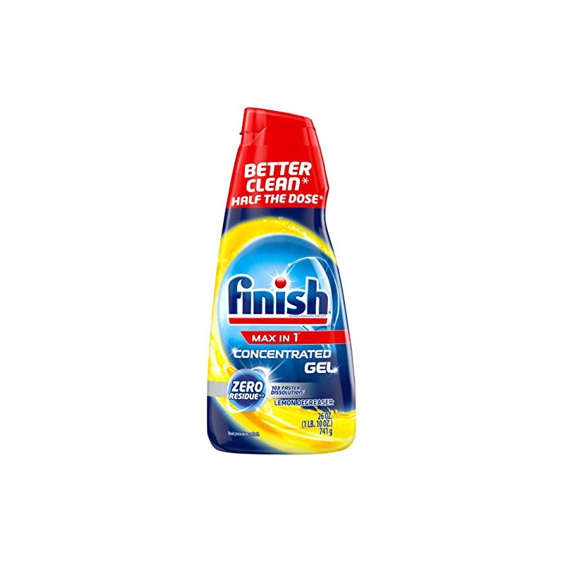 Finish Max in 1 Concentrated Gel Lemon 26 oz (Pack