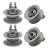 MospdyGear 4 Pcs 611666 Dishwasher Upper Basket Wheel, Dishwasher Racks