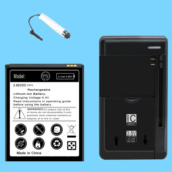For Motorola 3620mAh Substitutable Battery Desktop Charger Stylus for Motorola