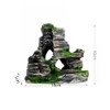 GYWHOOFT Aquarium Aquarium Object, Rock Mountains, Mountains, Hideaway, Shelter, Realistic