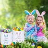 Dvaorc 8 Pack Easter Bunny Bag Rabbit Ear Easter Basket