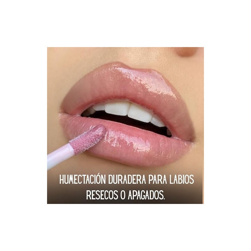 GOC, Brillo para labios, Lip Luster, Su formula ligera evita