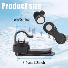 Bladder Clip, Water Tube Clip,Hydration Hose Magnetic Clip,Military Backpack Clip,Tactical Backpack Accessories Source Hydration Pack Water Bladder Holding Drinking Valve Tube in Place (1)