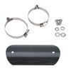 Keenso Universal Stainless Steel Motorcycle Exhaust Pipe Protector Centre Pipe