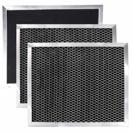 3 – PACK 97007696 Stove Hood Filter by Seentech 10.4 x 8.7 Inch Stove Vent Filter Replacement 97007696 Aluminium Mesh Range Hood Grease Filter - Compatible with Broan 6105C