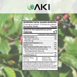 AKI Cascara Coffee Fruit Powder - Ideal in Antioxidants & Polyphenols - May Support Brain Health - Ideal for Tea, Coffee, Smoothies & Baked Goods - Vegan, Non GMO, Gluten & Caffeine Free (5.3oz/150g)