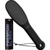 PremiumBLACK Heel Exfoliating Dermatologist Joint Men's Coarse/Fine Double-Sided Heel File