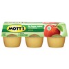 Mott's No Sugar Added Applesauce, 3.9 Oz Cups, 72 Count