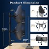 Heavy Duty Dual Monitor-Arm for 17-49'' - Double Vertically Stacked