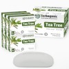 HERBOGANIC Tea Tree Herbal Soap | Pack of 6 of