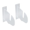 2PCS Skateboard Wall Mount Display Rack Acrylic Skateboard Wall Hanger
