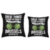Great Things Come In Small Packages Like Brussels Sprouts Throw