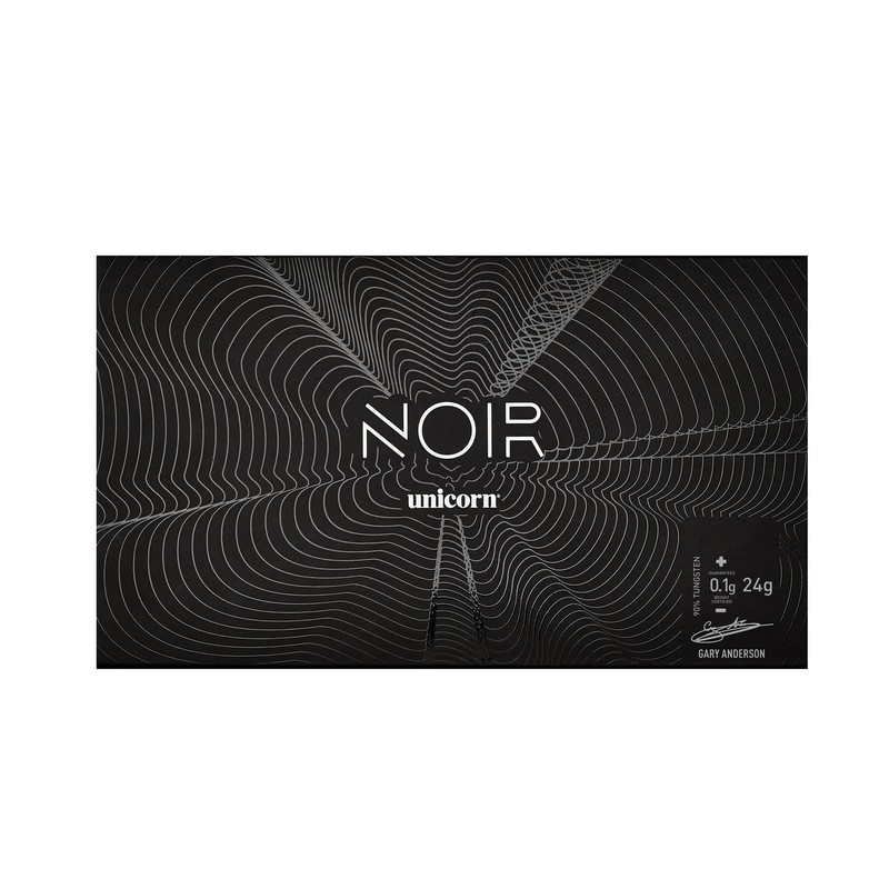 Unicorn Phase 5 Noir Dart - Black/Silver - 21g