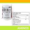 Aminos complete workout Formula 350 gramos 35 servicios sabor Sandia