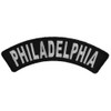 Philadelphia Patch - 4x1 inch. Embroidered Iron on Patch