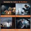 Dimgogo Rechargeable Camping Light with Stand 7ft Max Height, 15000mAh