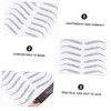 BESPORTBLE Brow Tint Stickers Quick Easy False Eyebrows 12 Sheets