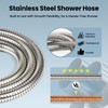 Stainless Steel Shower Hose Waysse 71 Inches Extra Long Shower