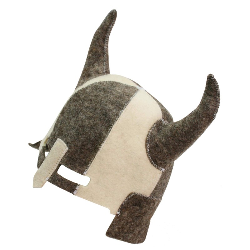 PetriStor Wool Sauna Hat Knight for Man Natural Felt 100%
