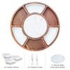 EUMUU 360° Rotating Lazy Susan Cheese & Charcuterie Board Set