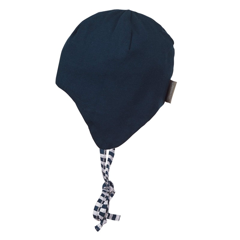 Sterntaler Bonnet Baby Boys' Reversible Hat (Bonnet Reversible) - Blue