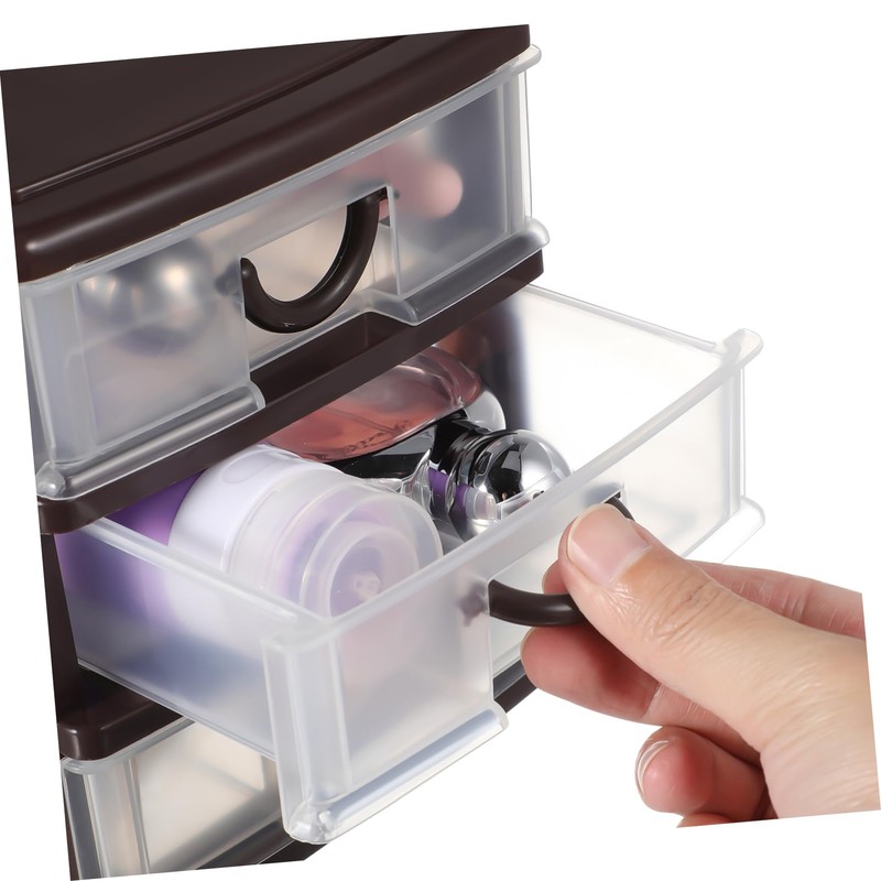 iplusmile Plastic Storage Box Multifunctional Drawer Organizer Storage Case Cosmetic