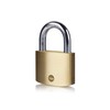 Yale Y110B/60/132/1/B Brass Padlock, 60 mm, 1 Box, 60mm
