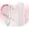 FILLIMILLI Eye Brush Pro Collection Set & Lip Brush Keyring