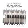 Threaded Insert Reducing Nut M6 x 1 Female Thread and