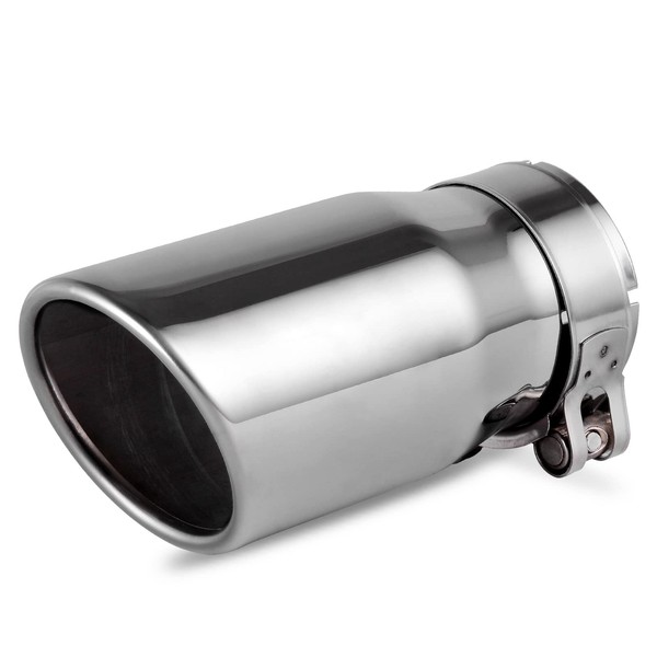 YITAMOTOR Universal 2.5" to 3" Exhaust Tip, 2.5" Inlet 3"