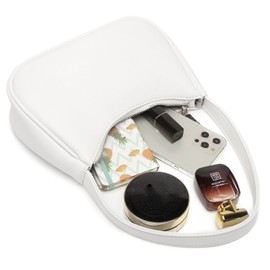 Shoulder Bag for Women Y2K Handbag PU Leather Small Clutch 90s Purse Hand Bags