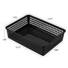 Ionoloy 6-Pack Plastic Paper Storage Basket Tray, Desktop Organizer Baskets,